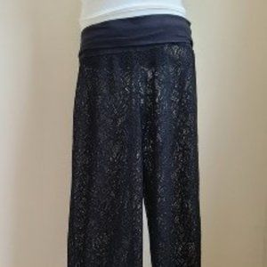 Black Lace Swim Cover Up